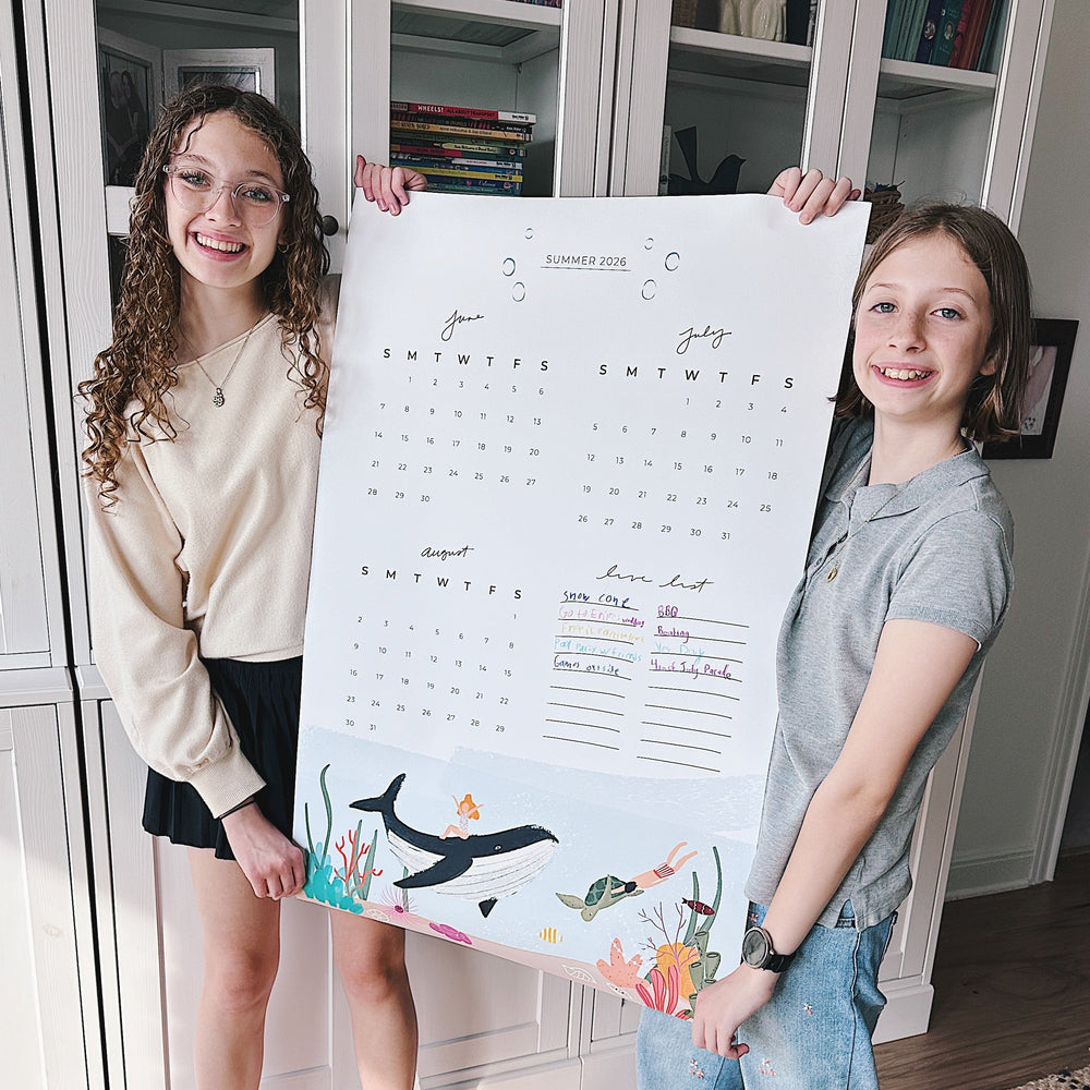 Summer Calendar & Live List – Simply On Purpose Print Shop