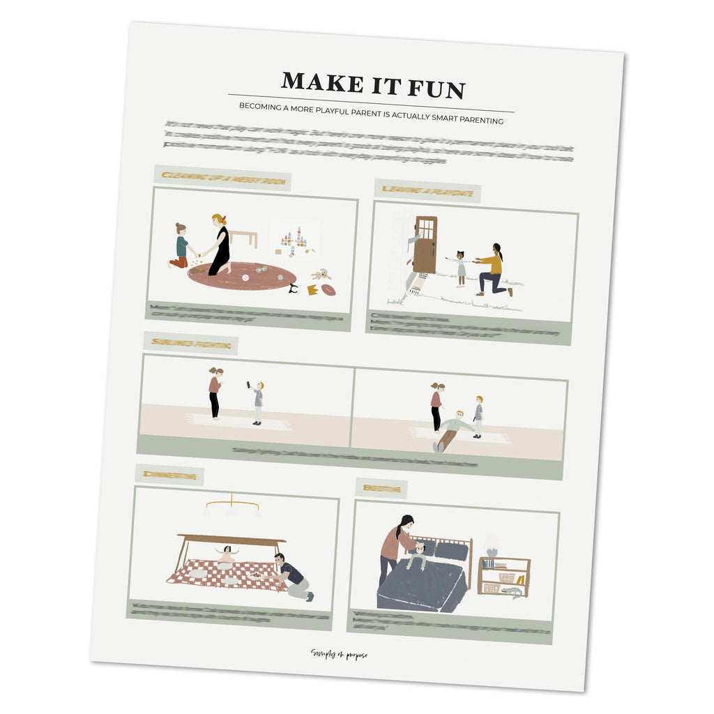 Making It Enjoyable Make It Fun! – Simply On Purpose Print Shop
